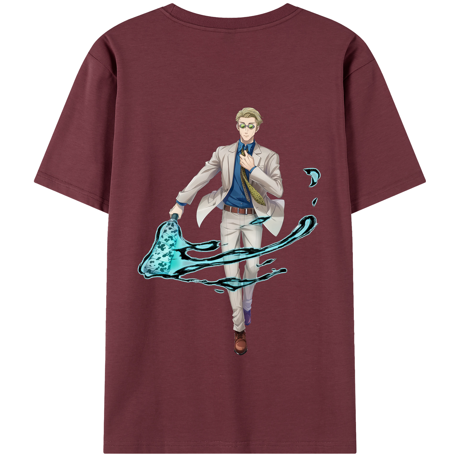 （画像用） 呪術廻戦 Jujutsu Kaisen 綿100％半袖Tシャツ（背面プリント）